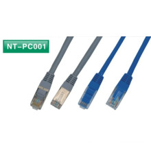 24AWG cuivre nu (ou CCA) utp ftp stp cat5e cordon de jarret